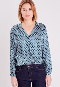 Cache Cache MIT LANGEN ÄRMELN - Chemisier - bleu marine