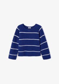 Vald, bleu royal rayures blanches