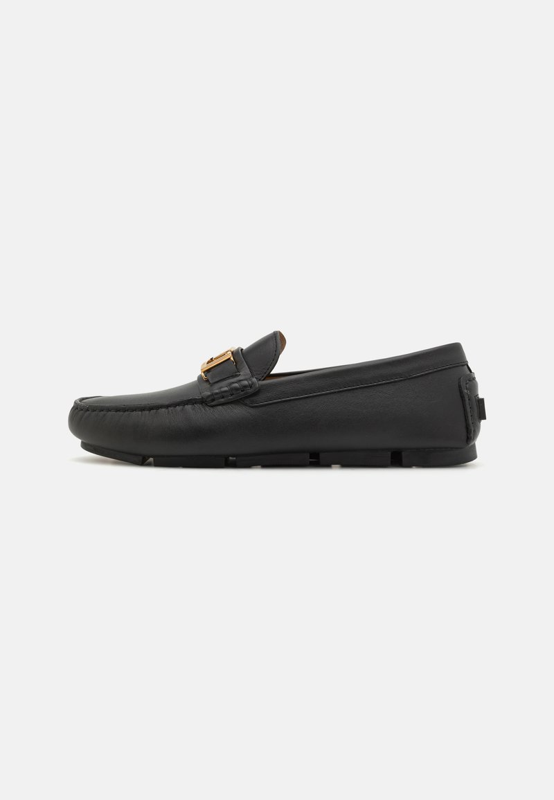 Versace DRIVER - Moccasins - black/gold