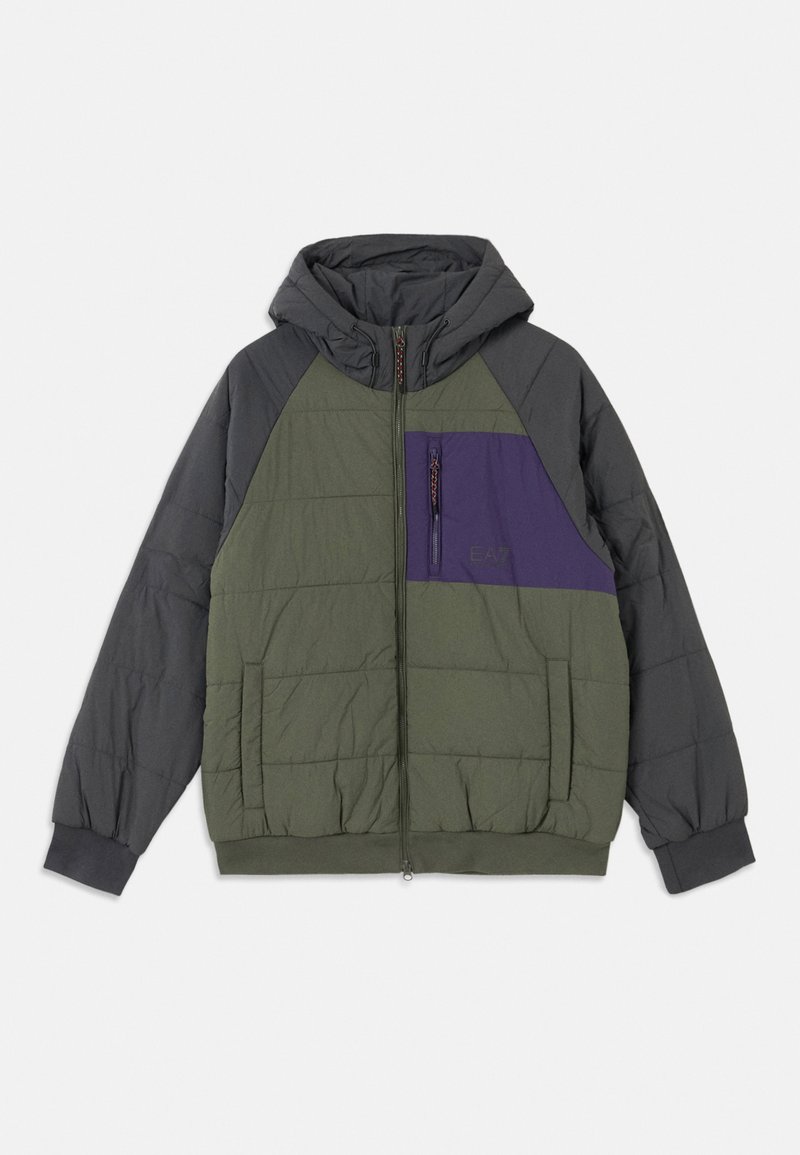EA7 Emporio Armani Bomberjacks donkergrijs