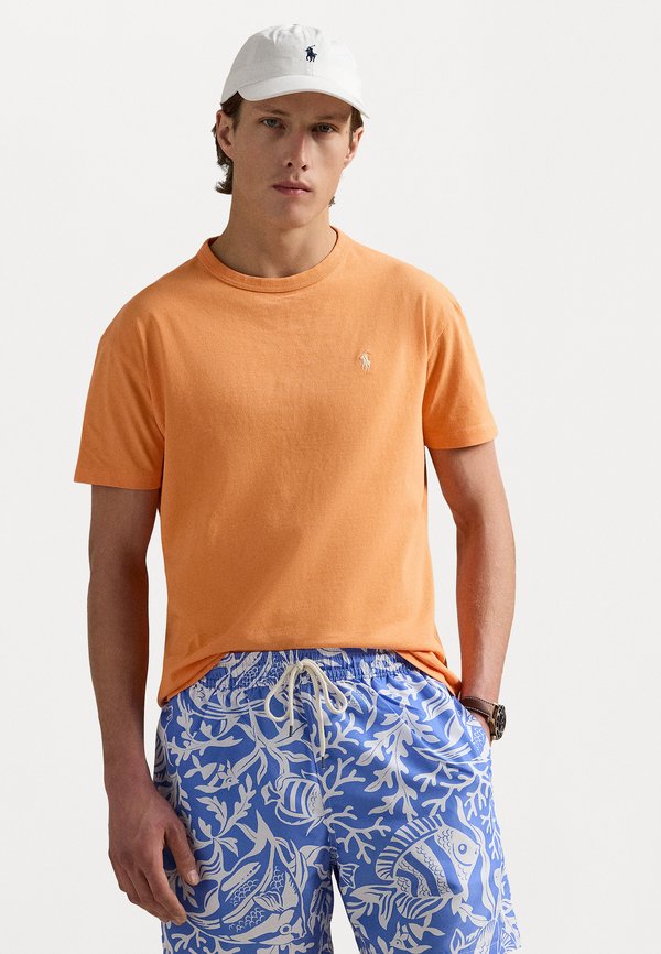 CLASSIC FIT JERSEY CREWNECK T-SHIRT - Basic T-shirt - classic peach