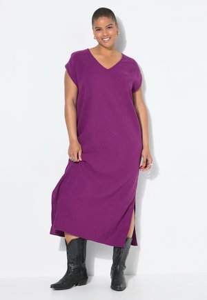 MIDI - Vapaa-ajan mekko - berry pink