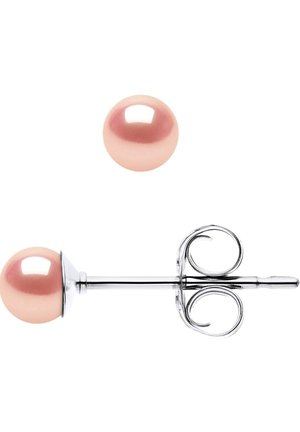 WENDY EARRINGS FRESHWATER PEARL 4-5 MM WHITE GOLD 375/1000 AAA+ - Oorbellen - rose