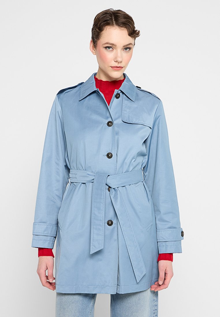 FUCHS SCHMITT Trenchcoat lichtblauw FUCHS SCHMITT Trenchcoat lichtblauw