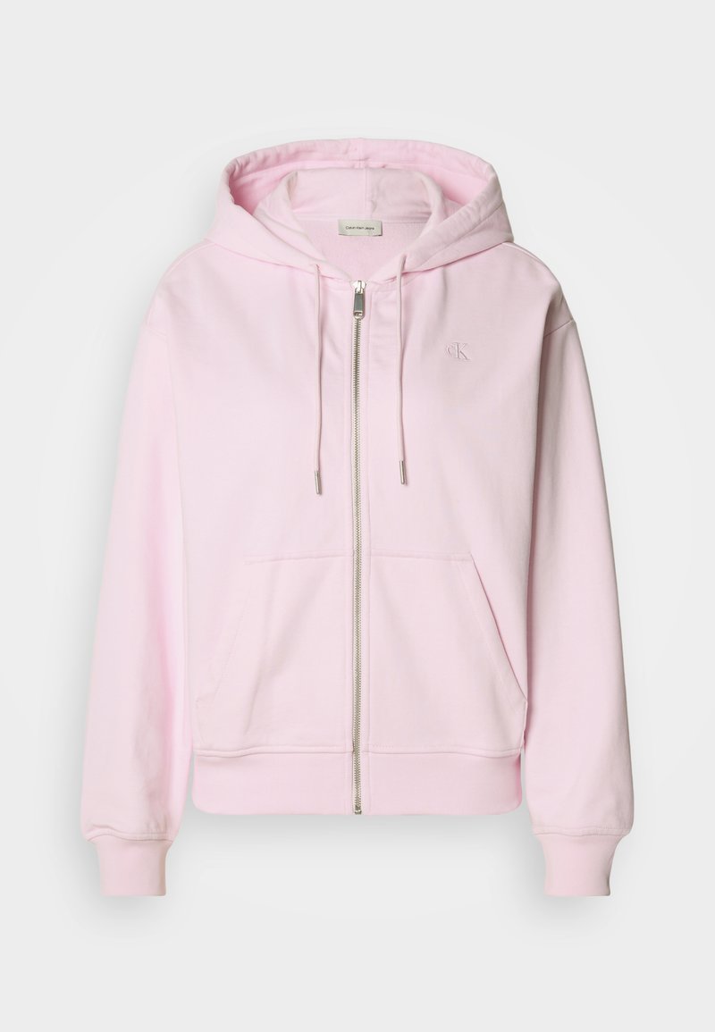 Calvin Klein Jeans Sweater met rits roze