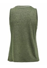 ONLY ONLPENNY V-NECK JRS NOOS - Top - ivy green