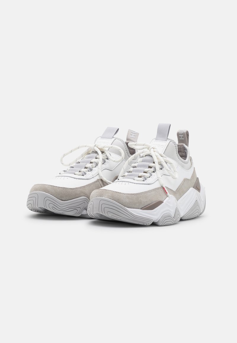 Herren Sneaker low | HUGO QUAKE RUNN Sneaker low open white/offwhite - UA86135 Herren Sneaker low | HUGO QUAKE RUNN Sneaker low open white/offwhite - UA86135