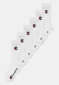 Champion - CREW UNISEX 6 PACK - Chaussettes de sport - white Image miniature 1