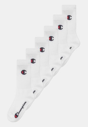 CREW UNISEX 6 PACK - Sportsocken - white