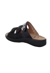 Solidus WELLNESS SPEZIAL - Pantolette flach - schwarz