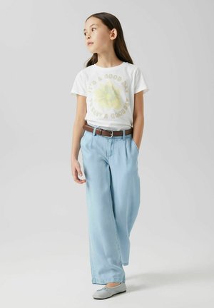 REGULAR FIT - Camiseta estampada - bright white