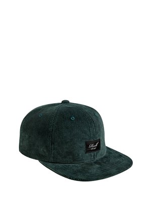 FLAT 6-PANEL - Cap - dark green cord