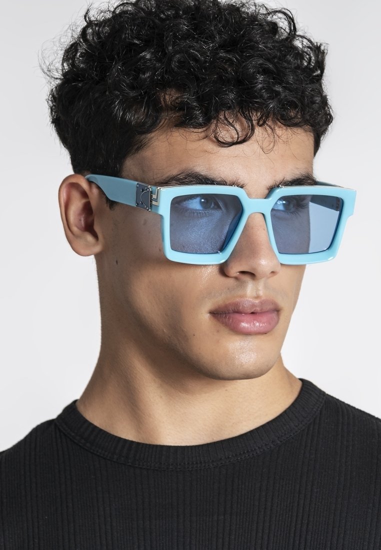 Gianni Kavanagh SQUARE - Gafas de sol - blue/azul - Zalando.es