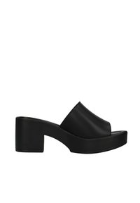 Cinzia Soft Ciabattine con tacco - black