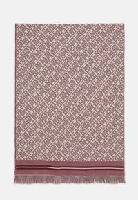 Tommy Hilfiger MONOPLAY SCARF - Scarf - rouge