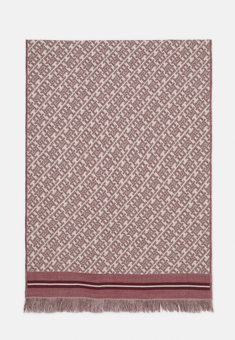 Tommy Hilfiger MONOPLAY SCARF - Scarf - rouge