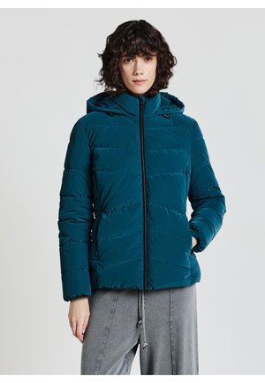 CON CAPPUCCIO - Winterjacke - petrolio