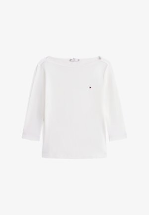 Tommy Hilfiger, SLIM FIT - Langærmet T-shirt - ecru