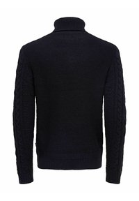 Only & Sons STRUKTUR - Strickpullover - dark navy