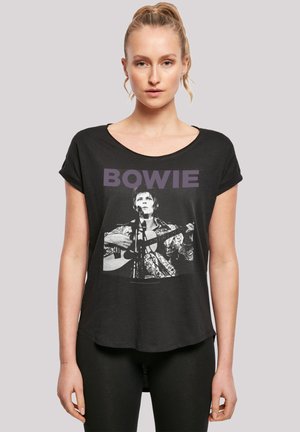 DAVID BOWIE ROCK POSTER - Print T-shirt - black