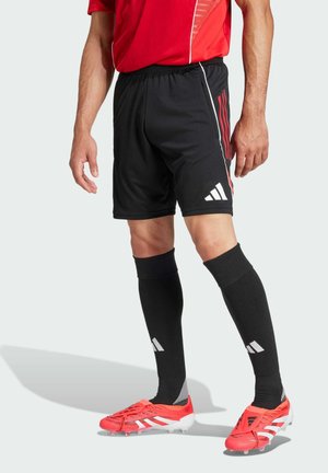 adidas Performance TIRO 25 COMPETITION - Korte sportsbukser - black team power red