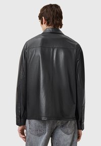 AllSaints ARLINGTON  - Nahkatakki - black