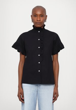MILLE VANESSA - Gombos blúz - black