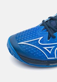 Mizuno WAVE EXCEED TOUR 6 - Māla virsmas laukuma tenisa apavi - mugen blue/white/dress blues