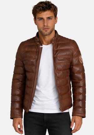 Reichstadt, JACKE - Chaqueta de cuero - braun