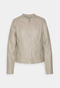 BYACOM - Casaco de pele sintética - vintage khaki