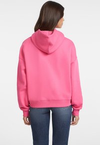 Guess Jeans GJ   AMERICAN TR  - Felpa - fuchsia