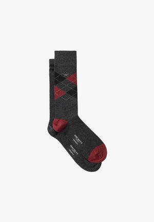 Hackett London ARGYLE 2 PACK - Ponožky - granite grey