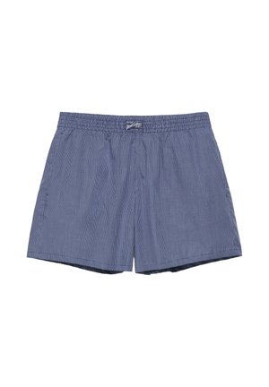 PULL&BEAR, CHECKED - BERMUDA SHORTS - Short - dark blue