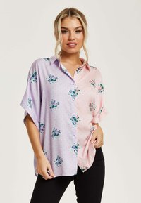 Liquorish FLORAL PRINT   - Button-down blouse - multi coloured