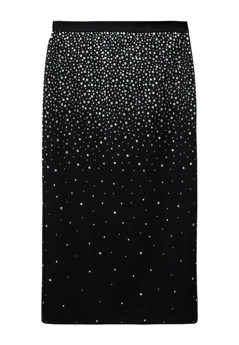 Mango Kokerrok zwart