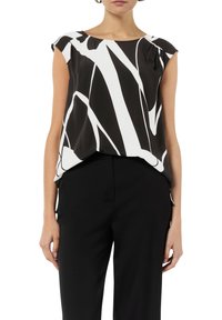 comma Bluse - schwarz