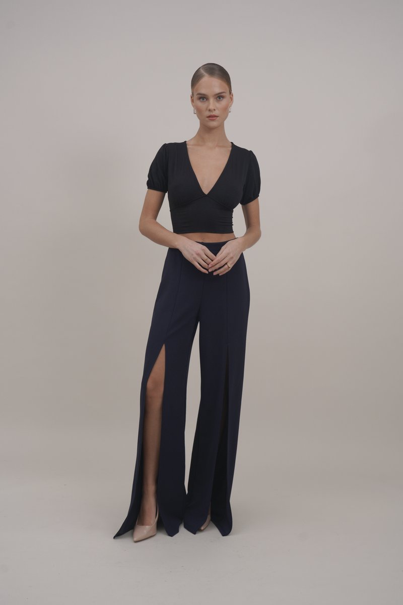 WAL G. - MINDY - Trousers - navy blue, Enlarge