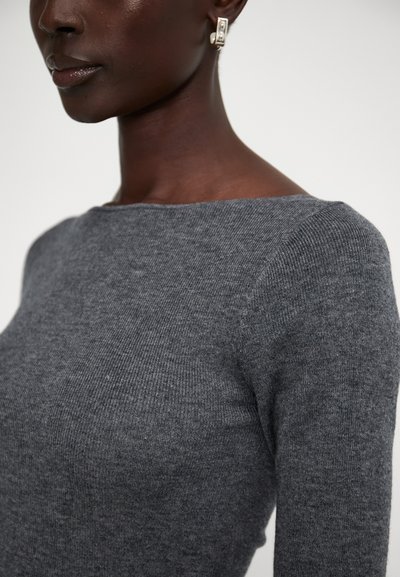 Tiger of Sweden KATHRIN - Striktrøje - medium grey melange