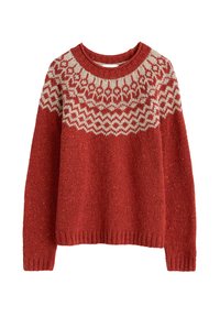 PORT KINNIS  - Svetrík - red wag tail red sail birch mix