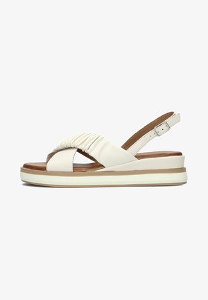 Notre-V Sandalen met plateauzool - wit