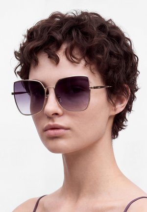 QUAY AUSTRALIA, BIG DEBUT - Zonnebril - gold-coloured/smoke