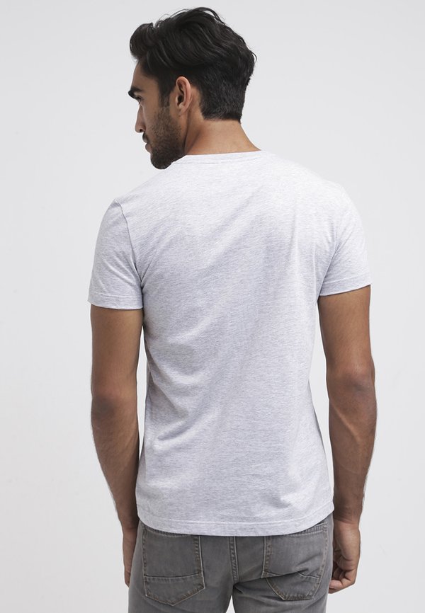Basic T-shirt - argent chine4