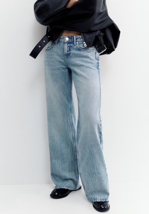 WITH STARS - Egyenes szárú farmer - blue denim