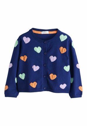 Next, REGULAR FIT  - Kardigán - navy heart