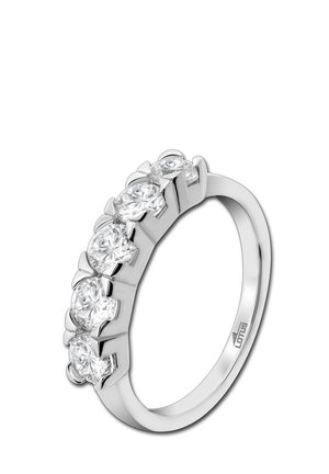 Lotus Silver Bague - silver-coloured