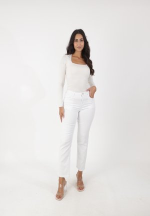 WIDE - Jeans Slim Fit - weiß