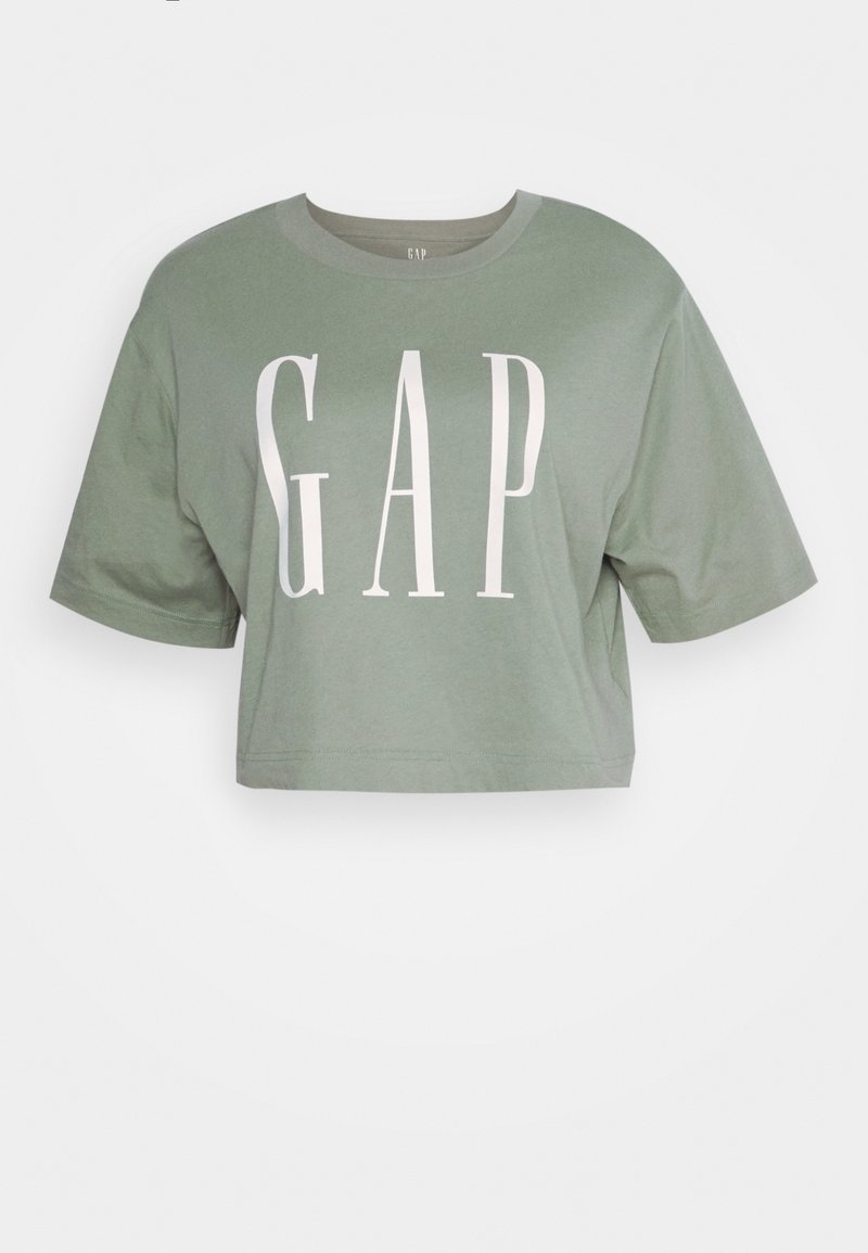 Damen T-Shirts | GAP Petite FASHION LOGO TEE T-Shirt print gasoline green/schwarz - YP89996 Damen T-Shirts | GAP Petite FASHION LOGO TEE T-Shirt print gasoline green/schwarz - YP89996