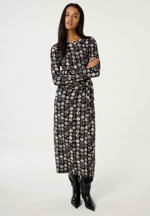 LILO MIDI - Jerseykleid - black