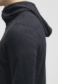 Jack & Jones Felpa con zip - black