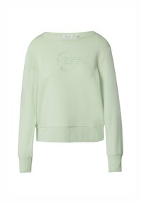 comma casual identity RELAXED-FIT-MIT STICKEREI - Sweater - minze